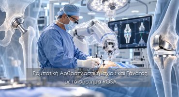Ρομποτική αρθροπλαστική ισχίου και γόνατος με το σύστημα ROSA